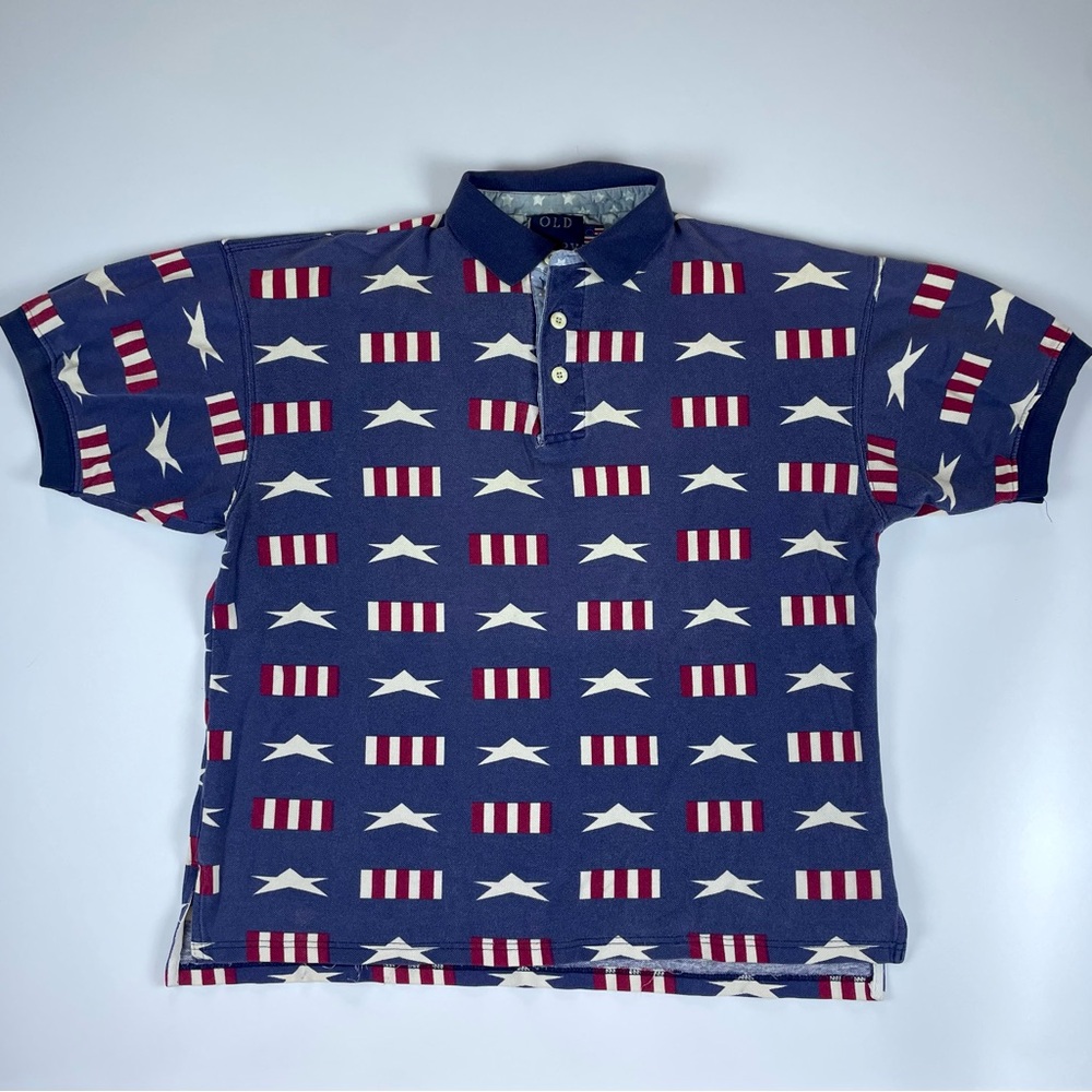 Vintage Stars and Stripes Polo